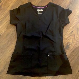 Purple Label Yoga Scrub Top